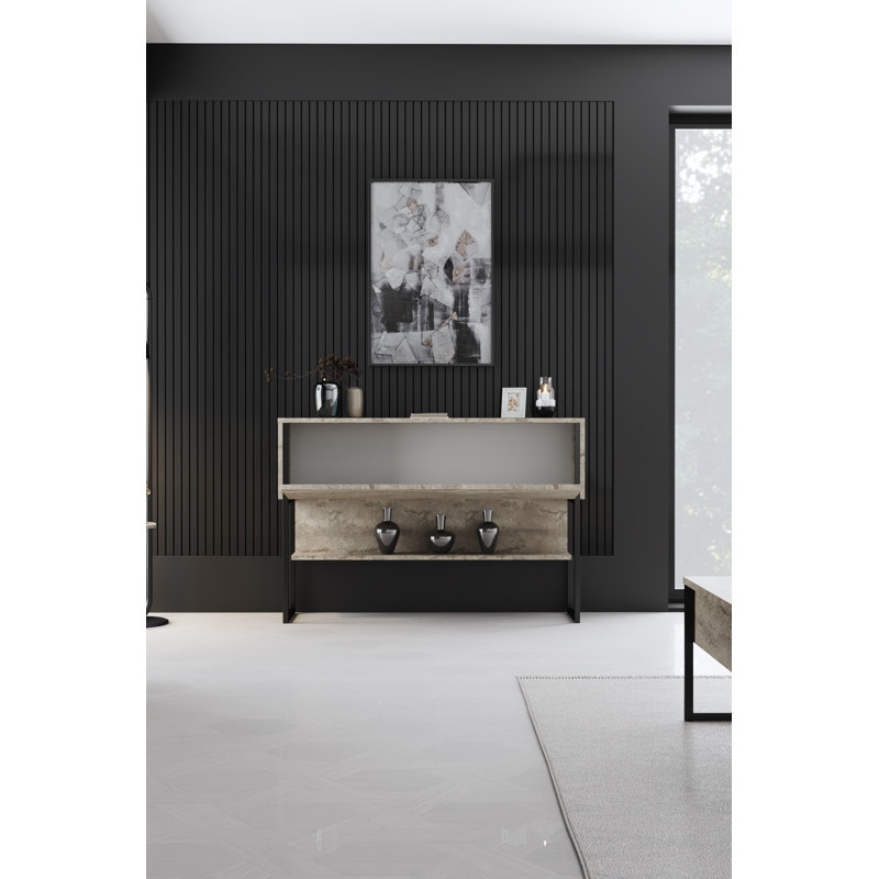 Commode, Crème / noir