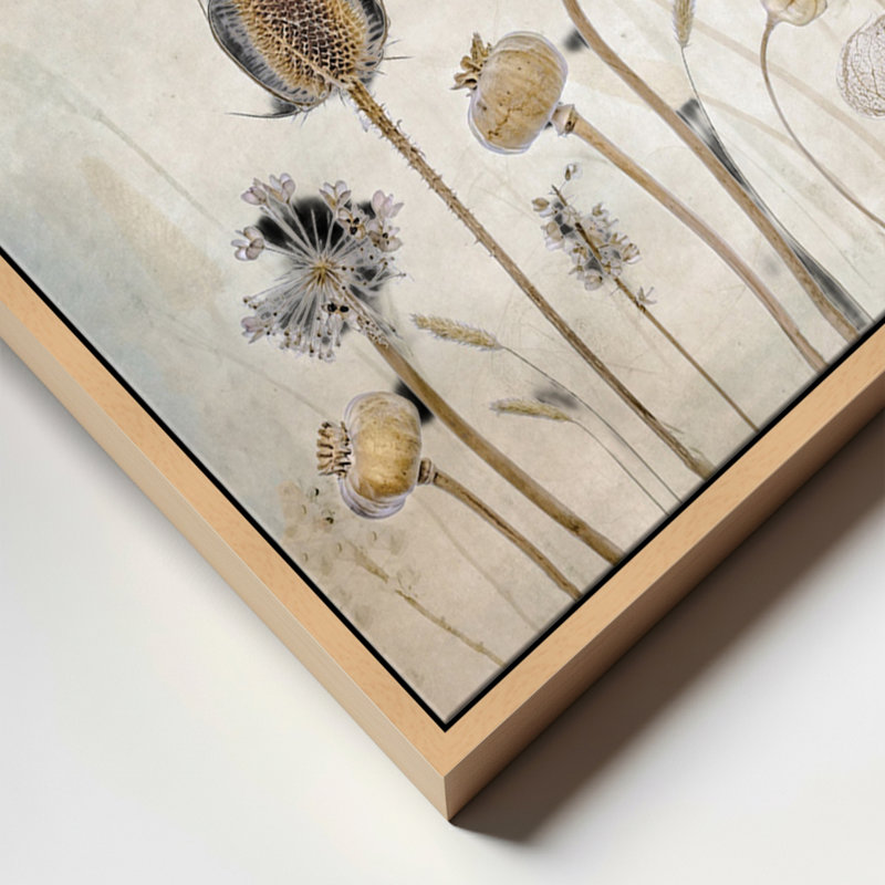 «Growing Old», reproduction sur toile, H 30 po x l 40 po, Toile avec cadre flottant, Naturel