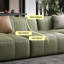 Coussin modulaire vert 100% polyester-492838508-492838502