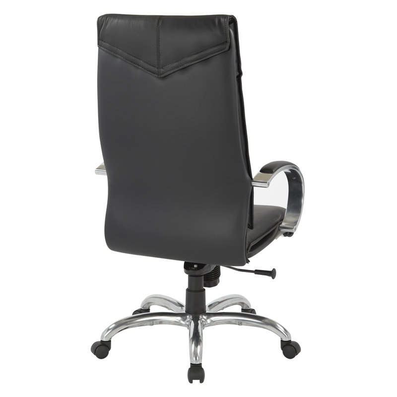 High Back Black Leather Executive Swivel Chair