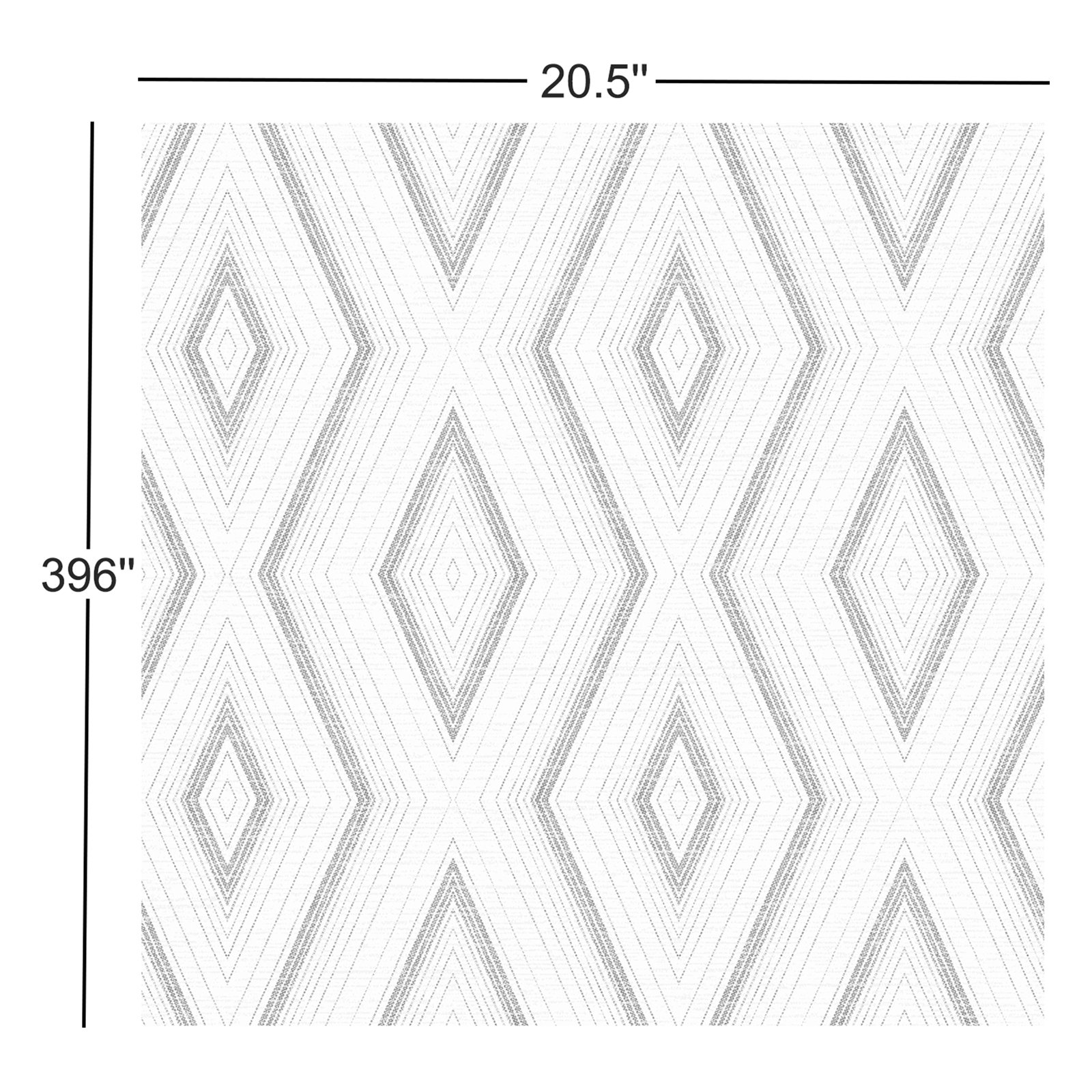 Evita Modern Geometric Wallpaper, Turquoise