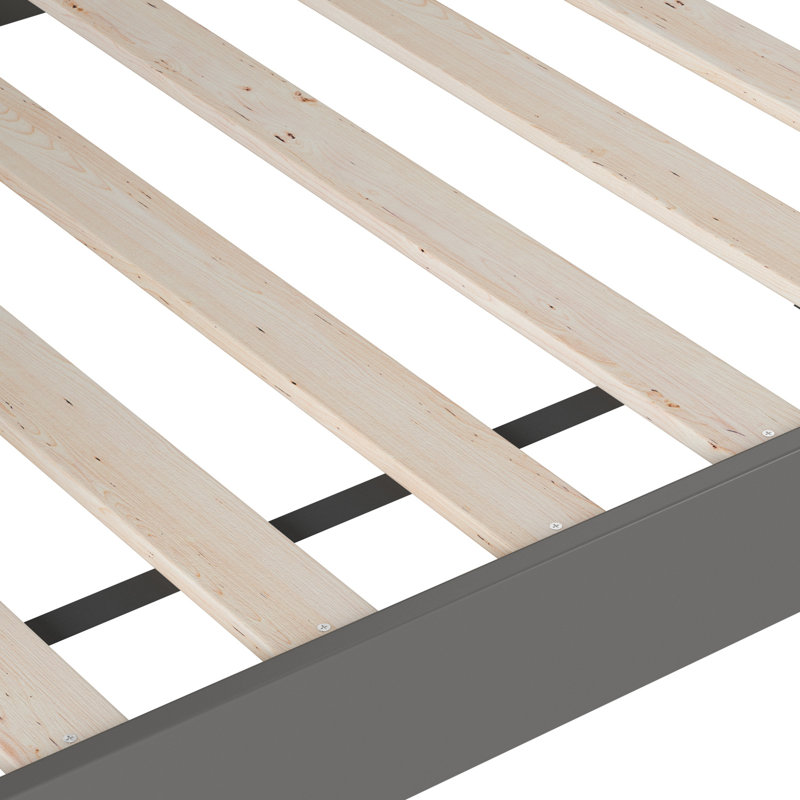 Lit de jour simple en bois massif Nantucket, Grey