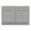 Base de meuble-lavabo double 48 po seulement-106891090