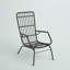 Creil Patio Dining Armchair with Cushion-1450222093