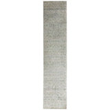 Blue Alchemy Transitional Silk Runner - 2'8" x 12'11"