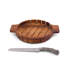 Vagabond House Lodge Acacia Wood Bread Board