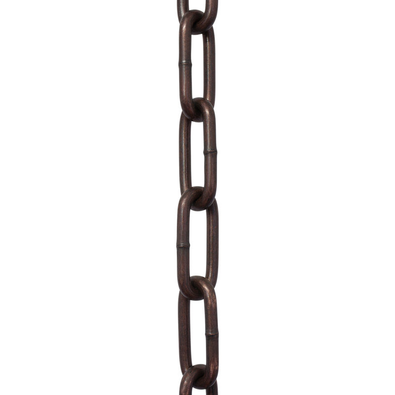 Chaîne ou chaîne en métal Link 72 po, Cuivre antique