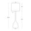 Logan Buffet Lamp (Natural Brass)-660494289