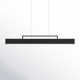 Delphia Single Light Metal Dimmable LED Chandelier