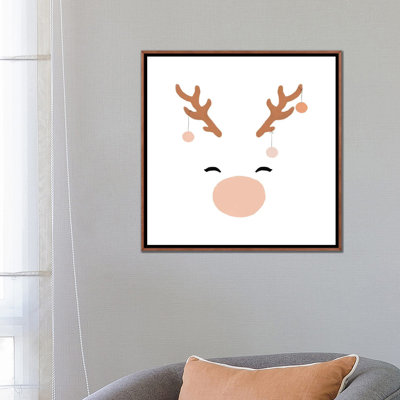 Deer & Baubles par Orara studio, reproduction d’art