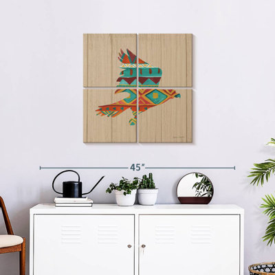 Brampt Southwestern Vibes I sur noyer