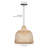 1-Light Pendant Lights Bamboo Dome-2040299686