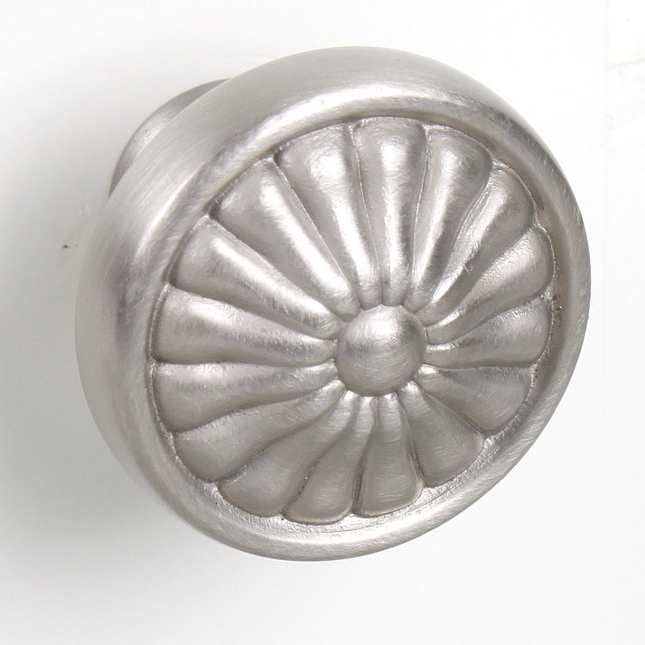 Poignée champignon de diamètre 1 1/4 po Hartford, Nickel satiné