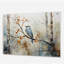 Birch Woods Ethereal Elegance III - Art mural en bois de bouleau-101526614