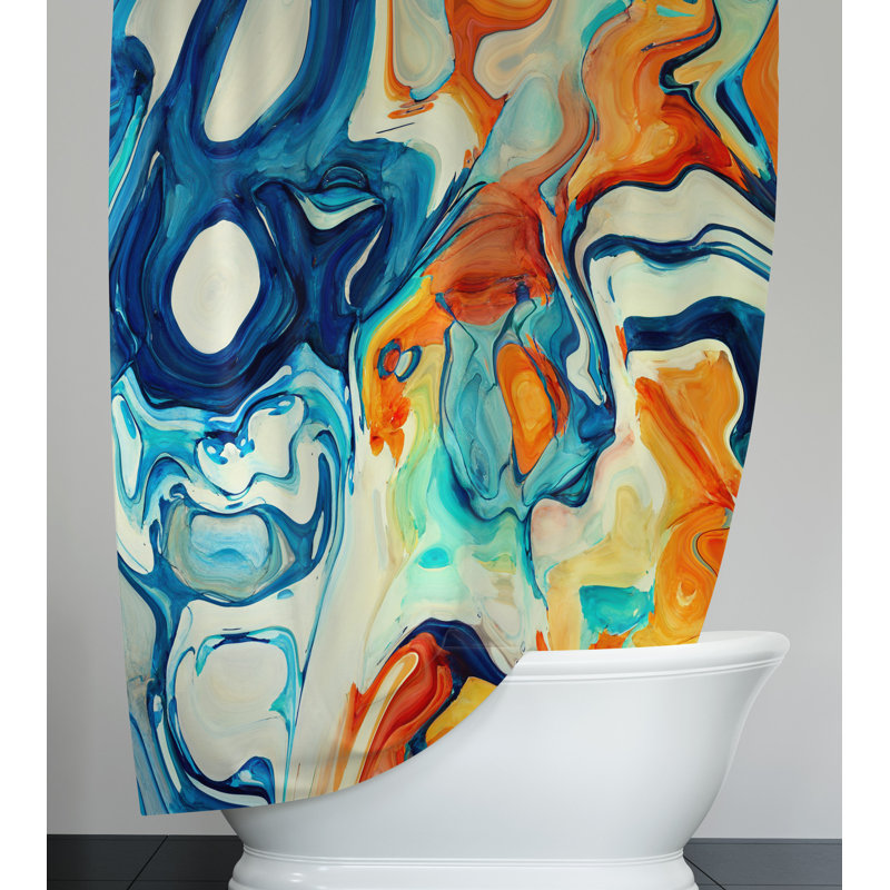 Rideau de douche Shoupe, H 72 po x l 70 po