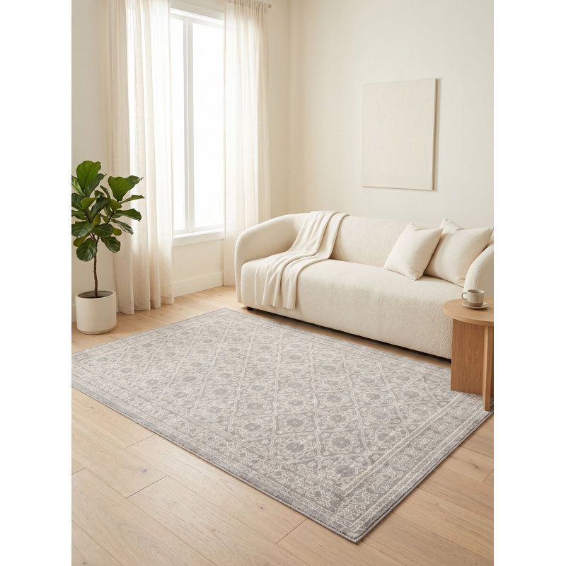 Tapis gris Bosch, Rectangle 5 pi 3 po x 7 pi 3 po