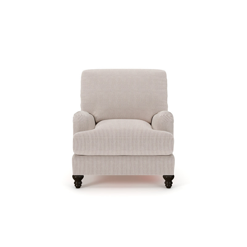 Walters Upholstered Armchair, Cruise Sangria