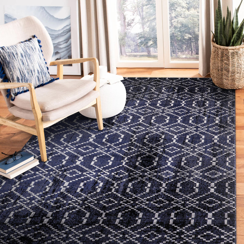 Desire Abstract Indoor Rug, Rectangle 7'10" x 10'10"