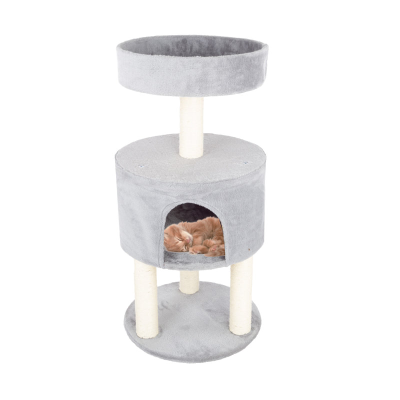Pot à chat et poteau à griffer PETMAker