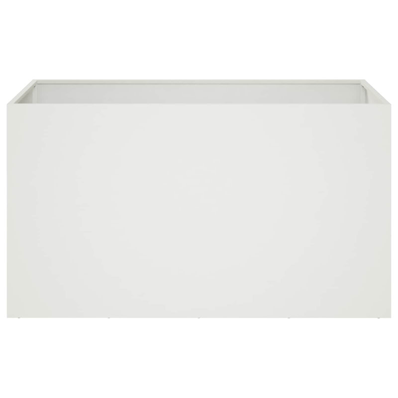 Planter, 50cm H x 100cm W x 50cm D, White, 2