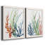Océan jardin I - ensemble de 2 reproductions d'art-897763938-897763937-838588974