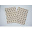 Serviette de table décorative fabriquée à la main 18 x 18 pouces Fab divine, Kohinoor, beige