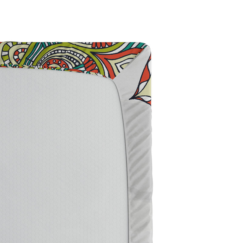 Drap-housse mandala, Drap-housse de taille simple