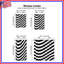 Rideaux obscurcissant noir et blanc avec illusion optique - 2 panneaux-658082168-658082170