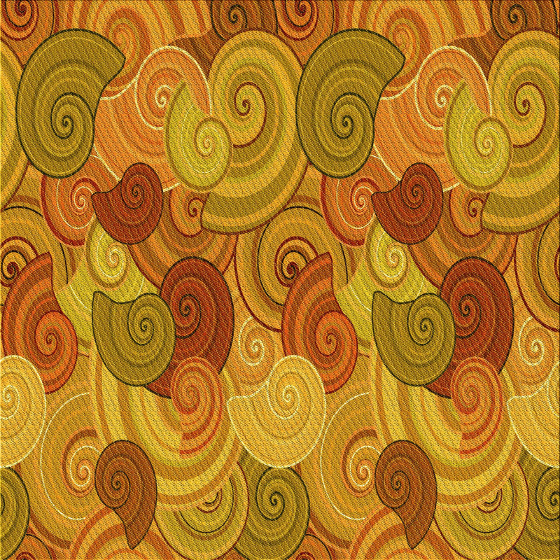 Chenille Abstract Indoor Rug, Square 8'