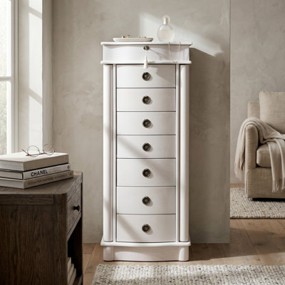 Armoire à bijoux avec miroir Argueta