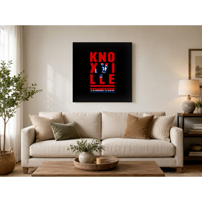 Knoxville Tennessee — Square Canvas Wall Art