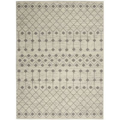 Tapis gris / beige Vigue