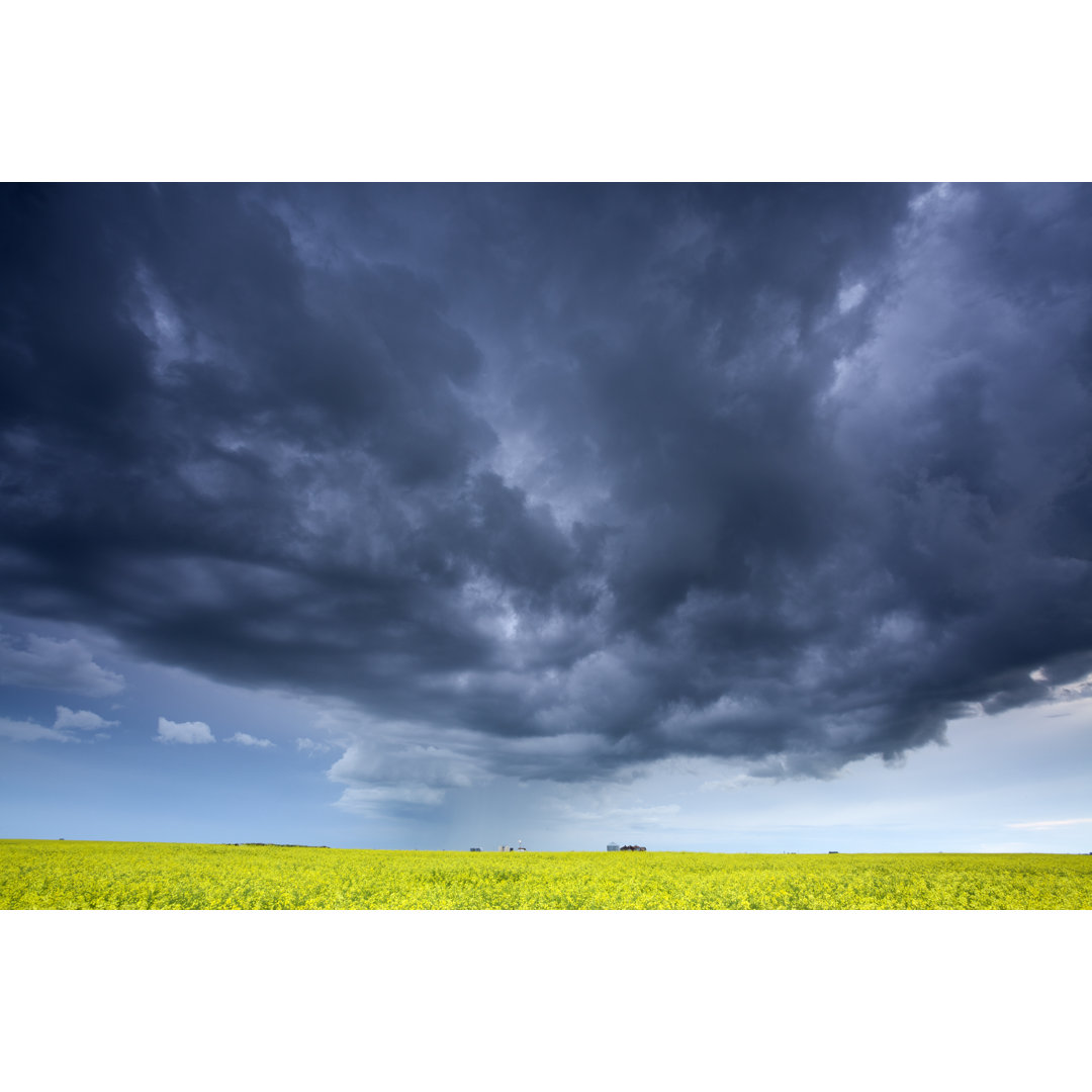 Dramatischer Himmel über Saskatchewan