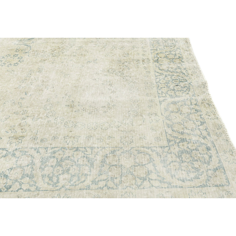 Muted Beige Traditional 8X10 Oriental Area Rug