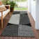 Machine Washable Indoor/Outdoor Hovey ACN2281 Geometric Rug