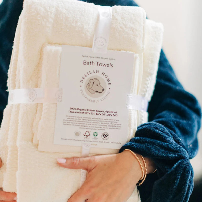 Bath Towel Set, Ivory