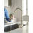 Weymouth Polished Nickel One-Handle High Arc Pulldown Kitchen Faucet-38264680