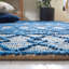 Tapis géométrique beige en jute et en coton à tissage plat Annmari-1899139765