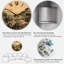 Nature of South America Old Image VI - Horloge murale traditionnelle-35521037
