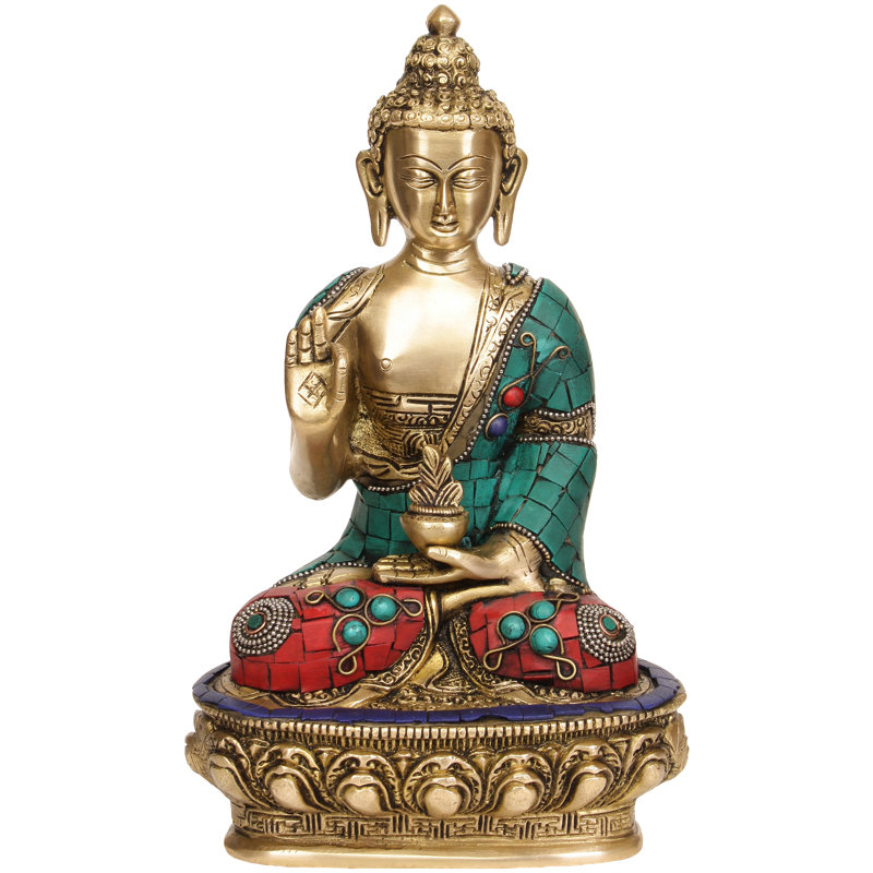 Lord Buddha interprétant la loi du dharma