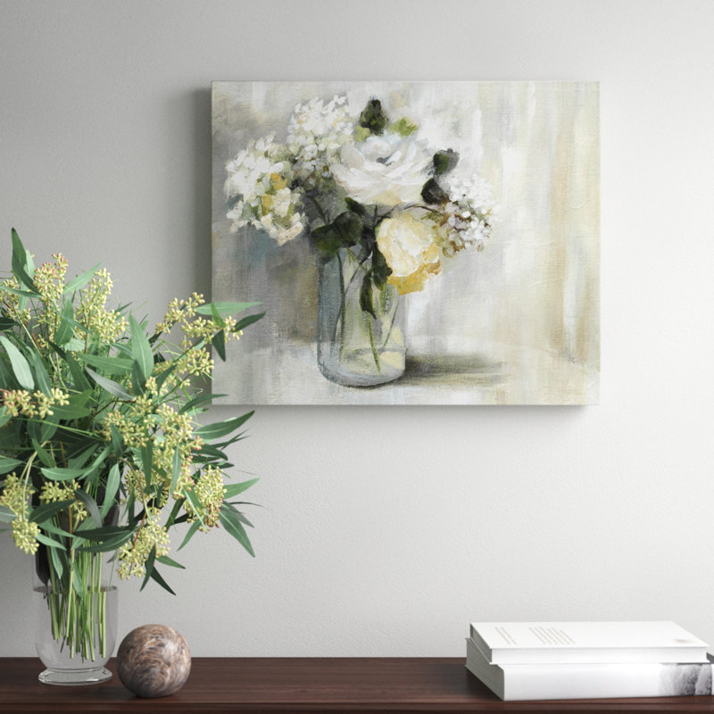 Summer Nuance - reproduction sur toile, H 30 po x l 40 po x P 1,5 po, Cadre noir