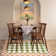  Checkered Washable Area Rug for Living Room Non-Slip Soft Stain Resistant Indoor Carpet