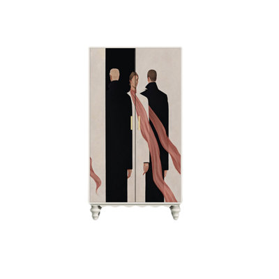 Garde-robe moderne pour chambre double