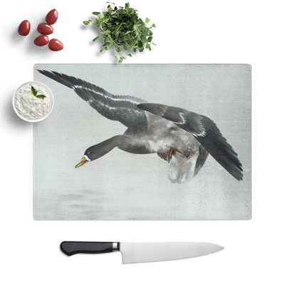 Glass Duck by Watanabe Seitei Chopping Board