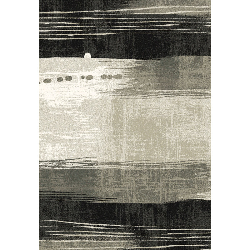Sylar Abstract Indoor Rug, Rectangle 5'3" x 7'7"