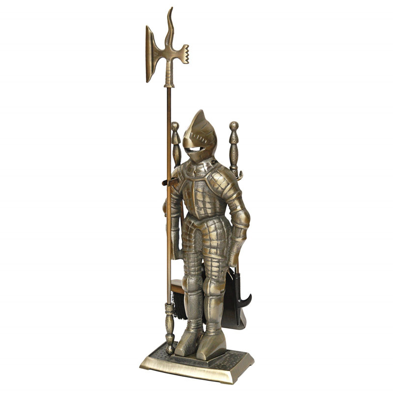 Haverly Iron Fireplace Tool Set