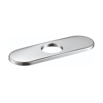 6" Escutcheon for Traditional Single-Hole Faucets