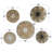 Boho Abstract Wall Decor on Seagrass
