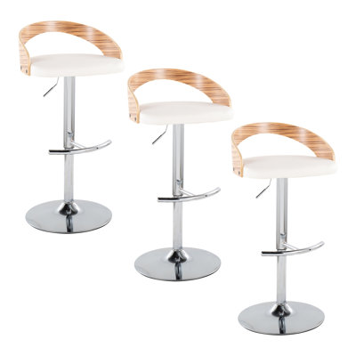 Adjustable Barstool with Swivel