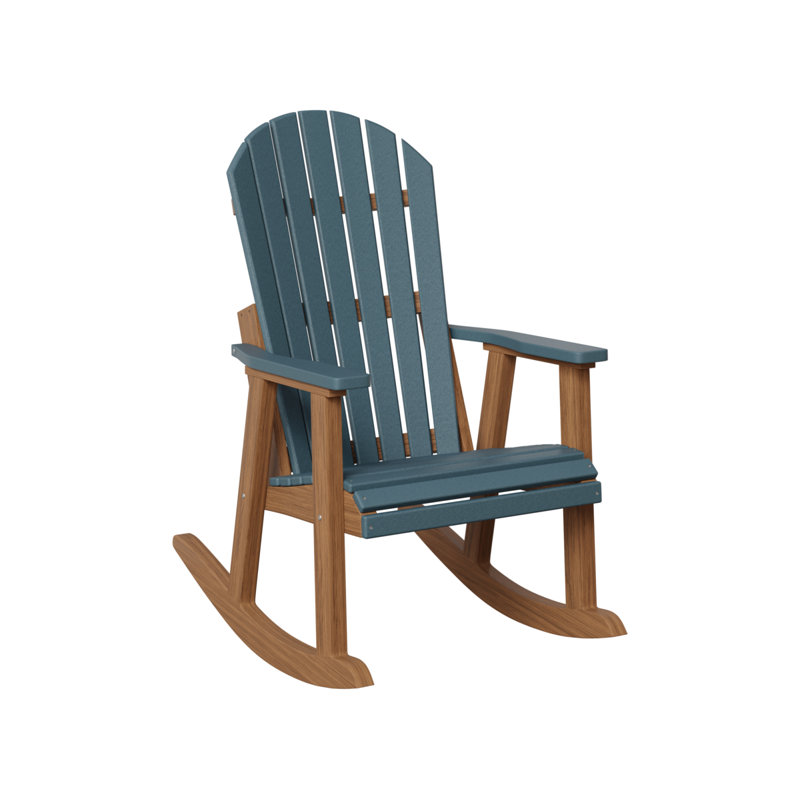 Fauteuil berçant berlinois berlinois, Slate Top/Antique Mahogany Base